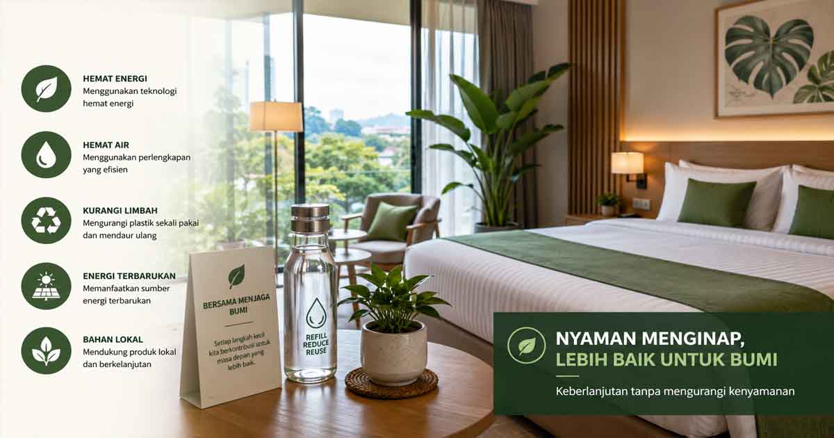 Bagaimana Hotel Mengurangi Dampak Lingkungan Tanpa Mengurangi Kenyamanan
