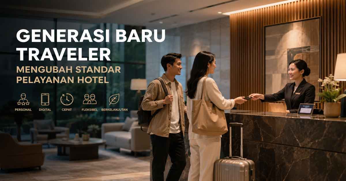 Generasi Baru Traveler Mengubah Standar Pelayanan Hotel