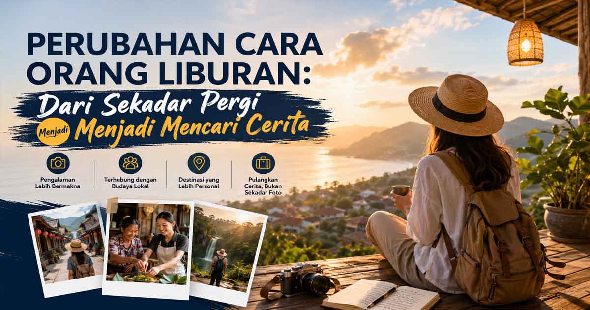 Perubahan Cara Orang Liburan